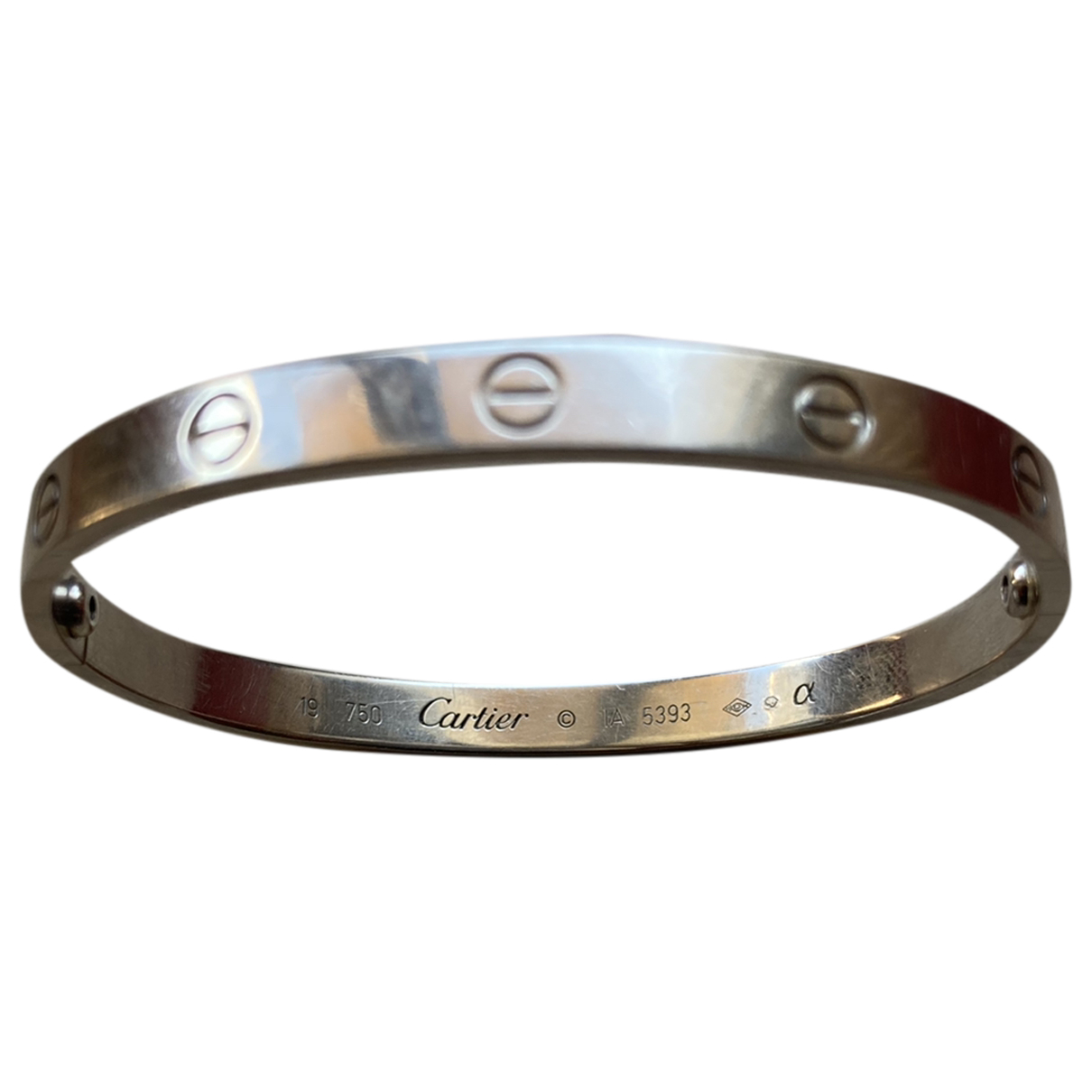 Love white gold bracelet Cartier Silver 
